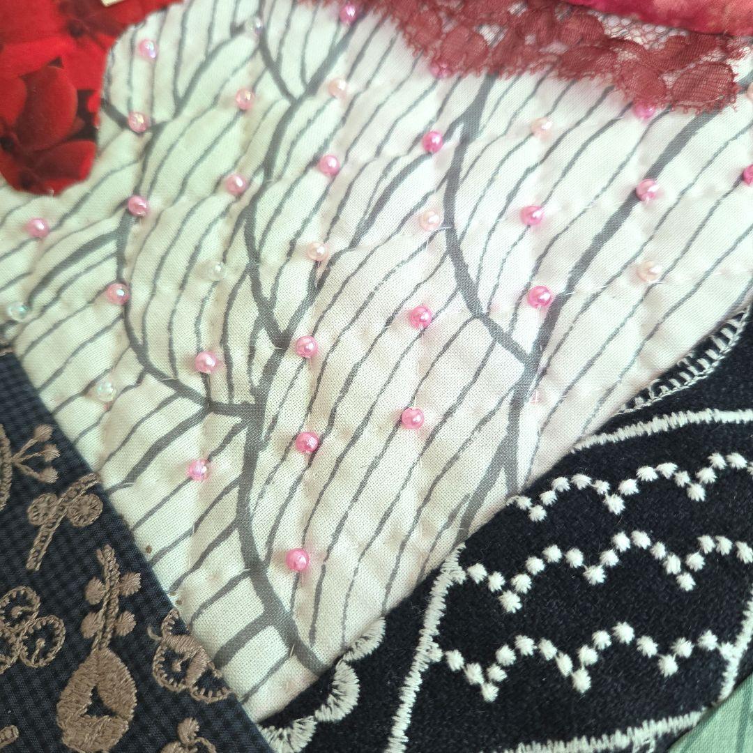 ハンドメイド　パッチワーク　スーちゃんタペストリー