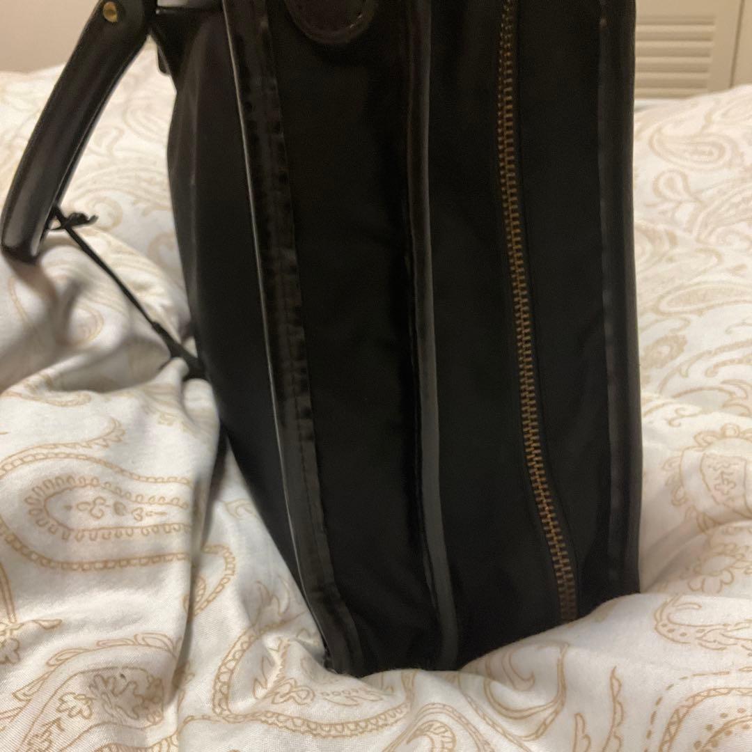 【状態良好】 Felisi フェリージ　ナイロン×レザー　バッグ1993 黒