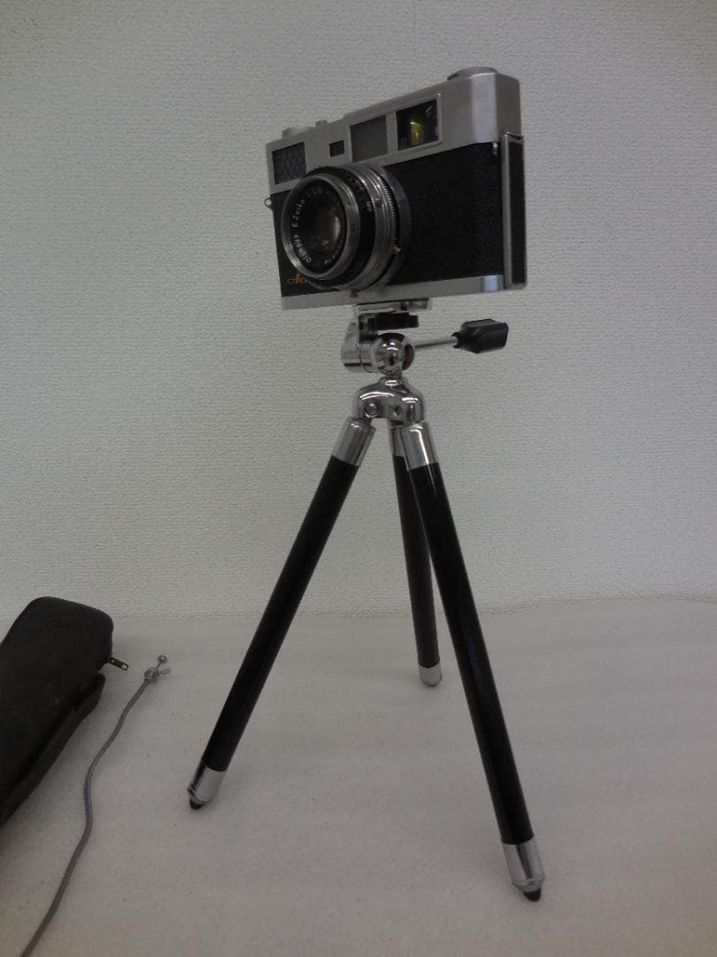 OLYMPUS　カメラ　三脚　フラッシュ　セット　中古品