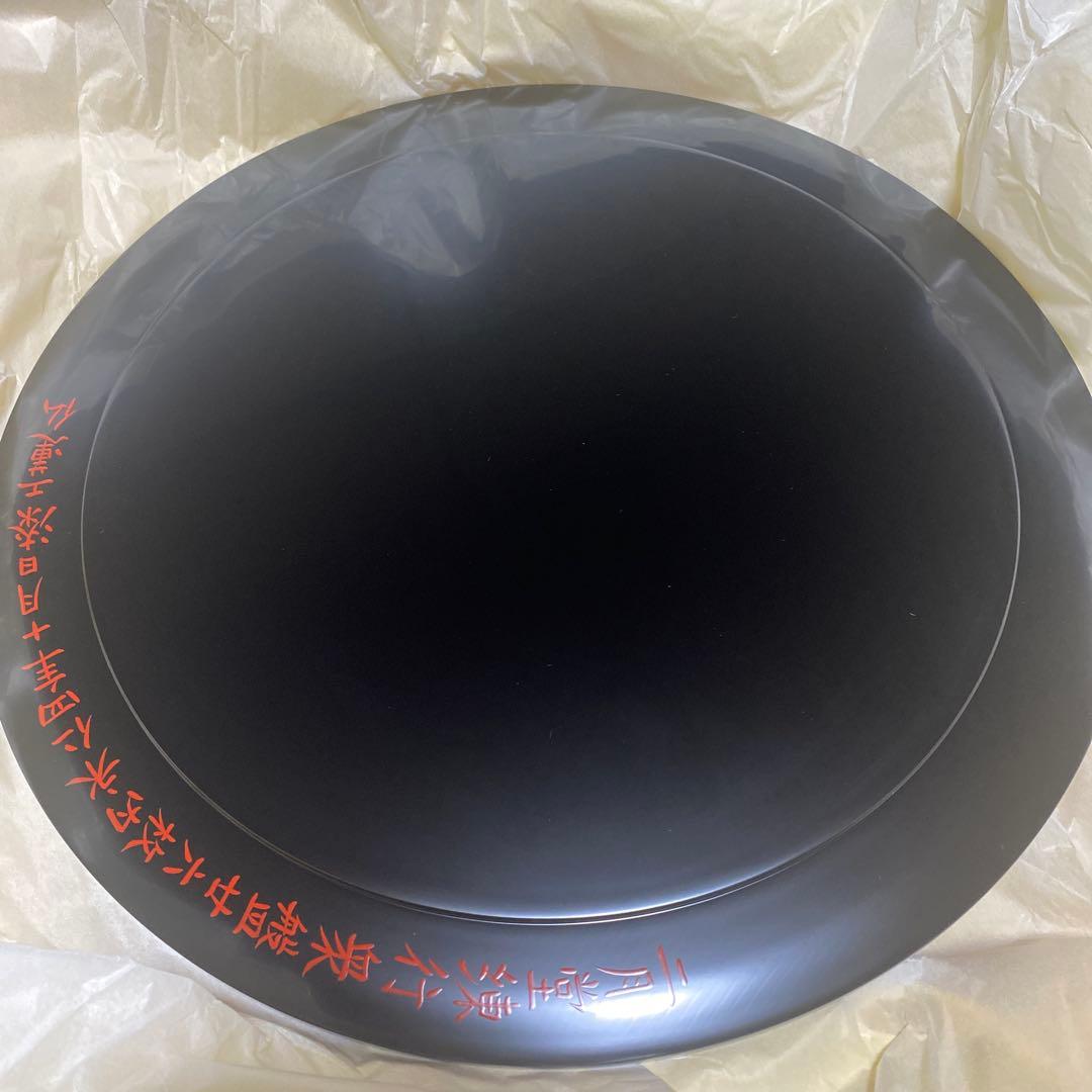 東大寺　二月堂日乃丸盆　5客