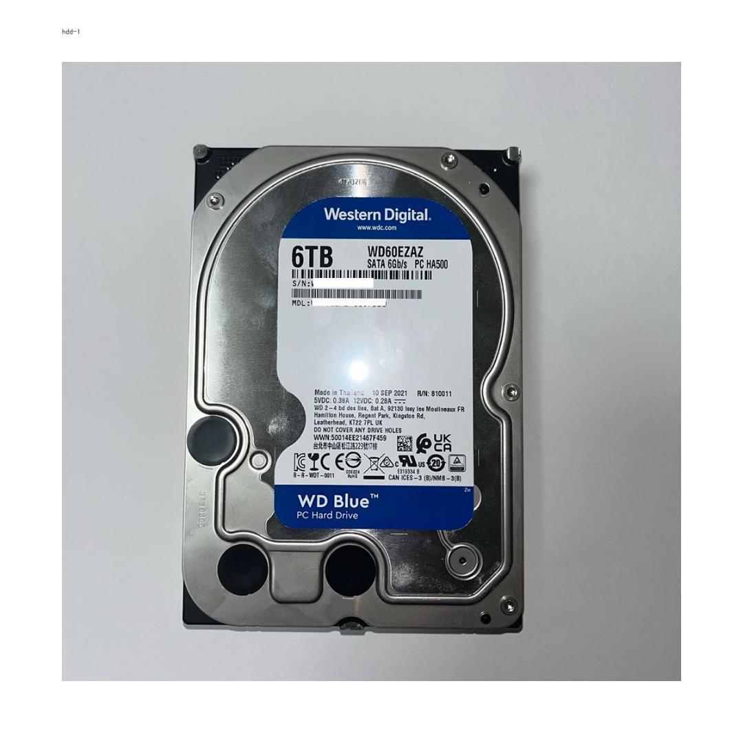 WD Blue 6TB HDD WD60EZAZ 27,003時間利用