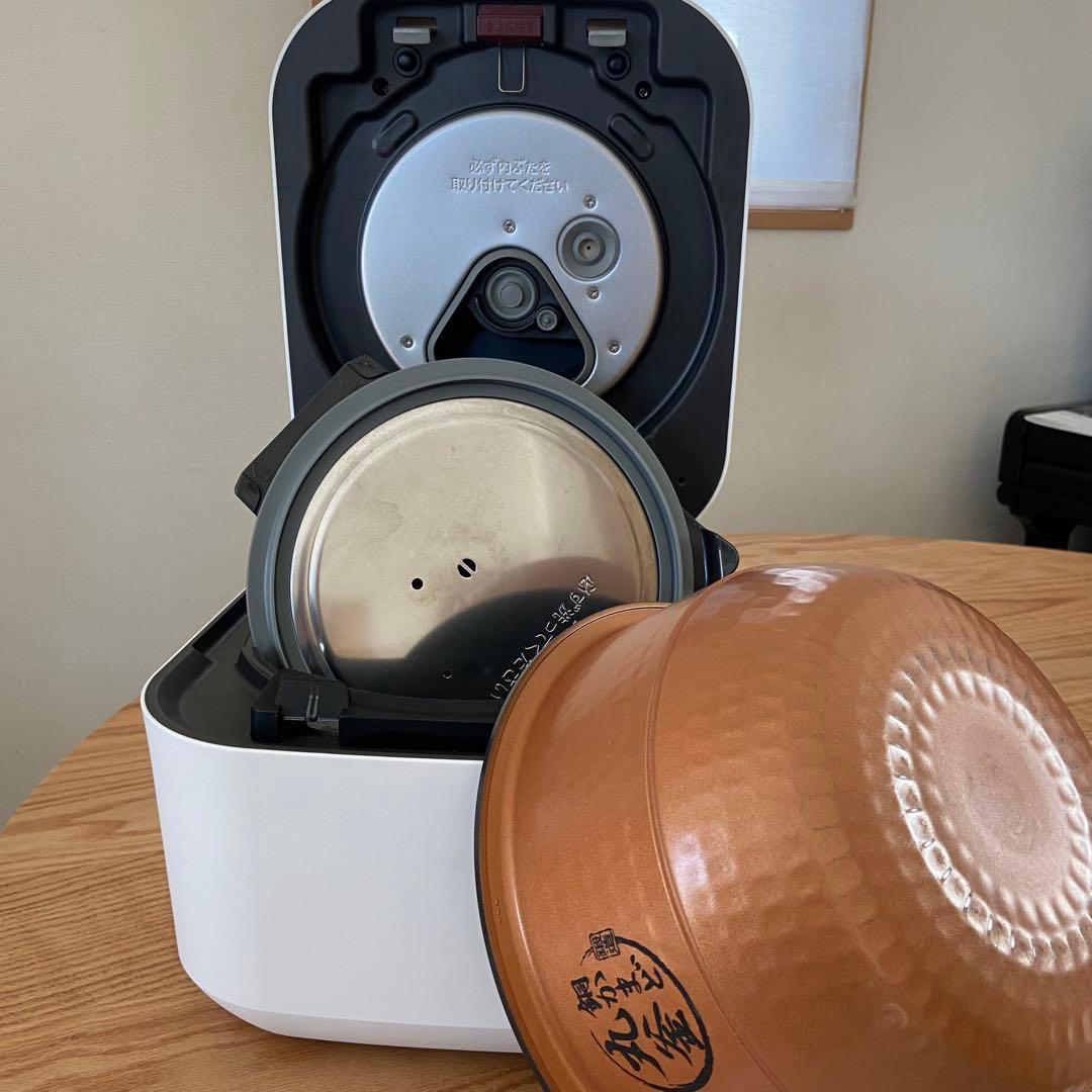 もも東芝 2025年モデル炊飯器 5.5合炊き RC-10HGX(W)