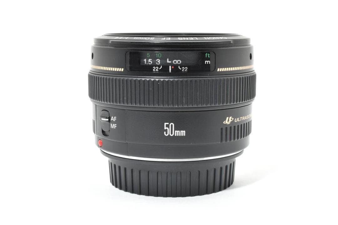 超美品 CANON EF 50mm F1.4 USM AF レンズ H178