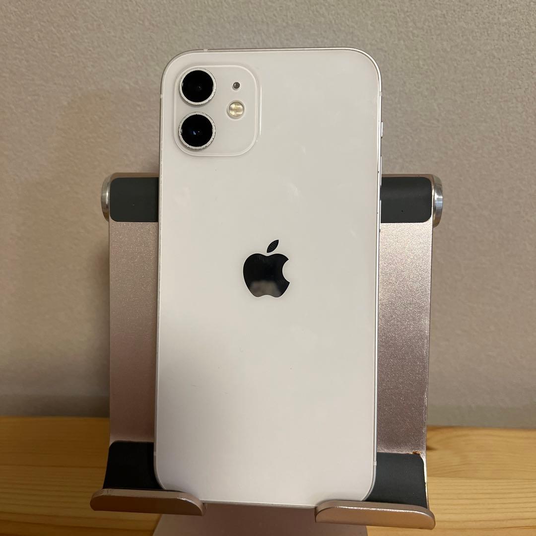 バッテリー新品100%！iPhone12 ホワイト　128GB