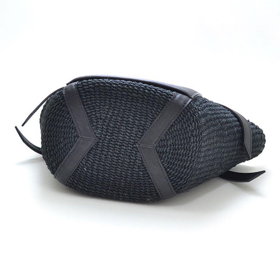 【新品】ヴィオラドーロMIRO アバカ 2WAYレザーポケットトート