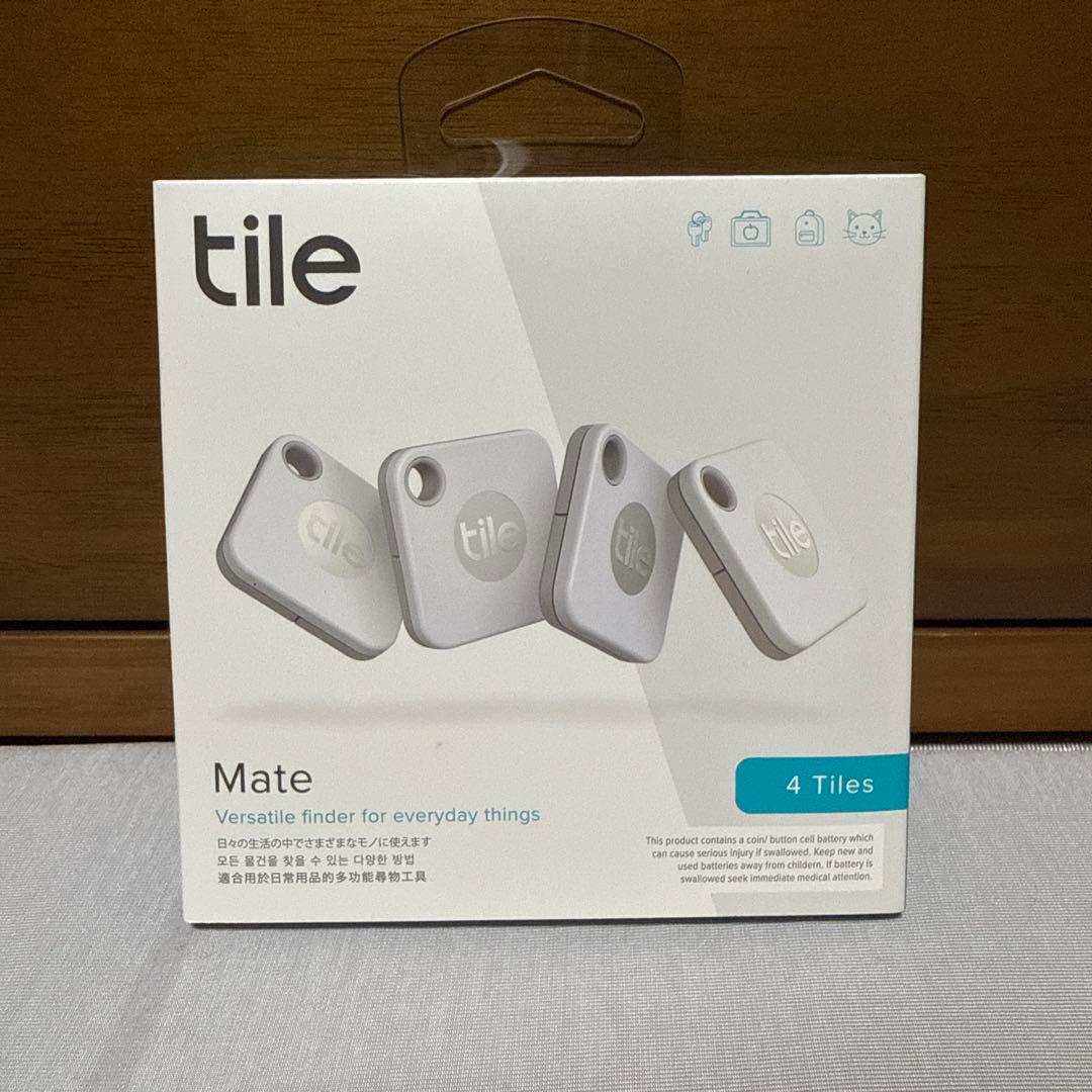 【未使用品】Tile Mate (電池交換版) 4個パック
