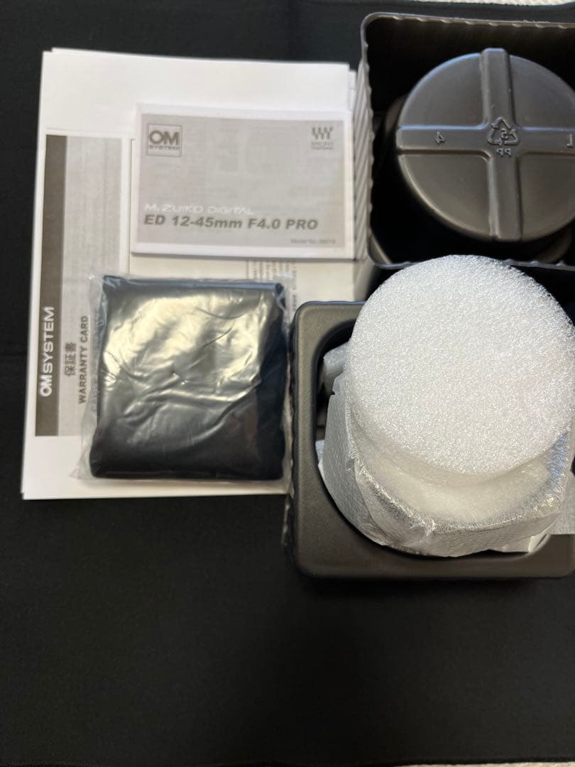 オリンパスM.ZUIKO 12-45mmPRO新品未使用メーカー保証