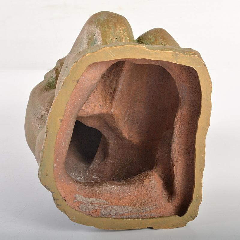 ブロンズ像　裸婦像　女性像　置物　約2.2kg　V　R7408