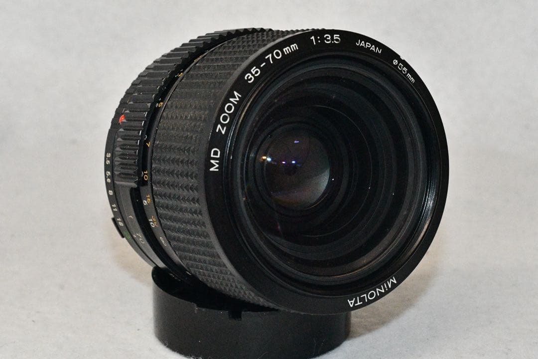 《動作品》minolta X-7 +標準ズームレンズ付き　a438