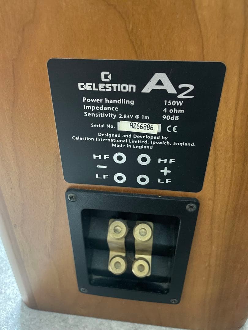 CELESTION A2 スピーカーペア音出し確認済み