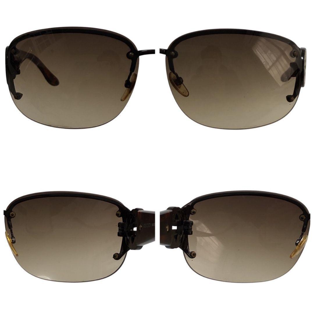 美品✨GUCCI サングラス インターロッキング GGロゴ イタリア製 ケース