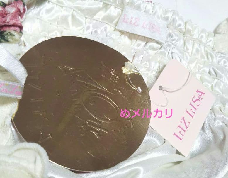 LIZ LISA リズリサ10周年 花柄 ビッグリボン キャミソール チュニック