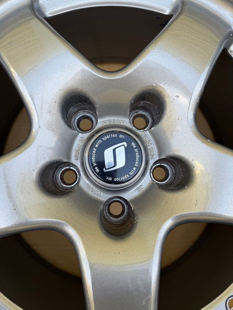 【桃色蜘蛛】ホイール 2本 ②