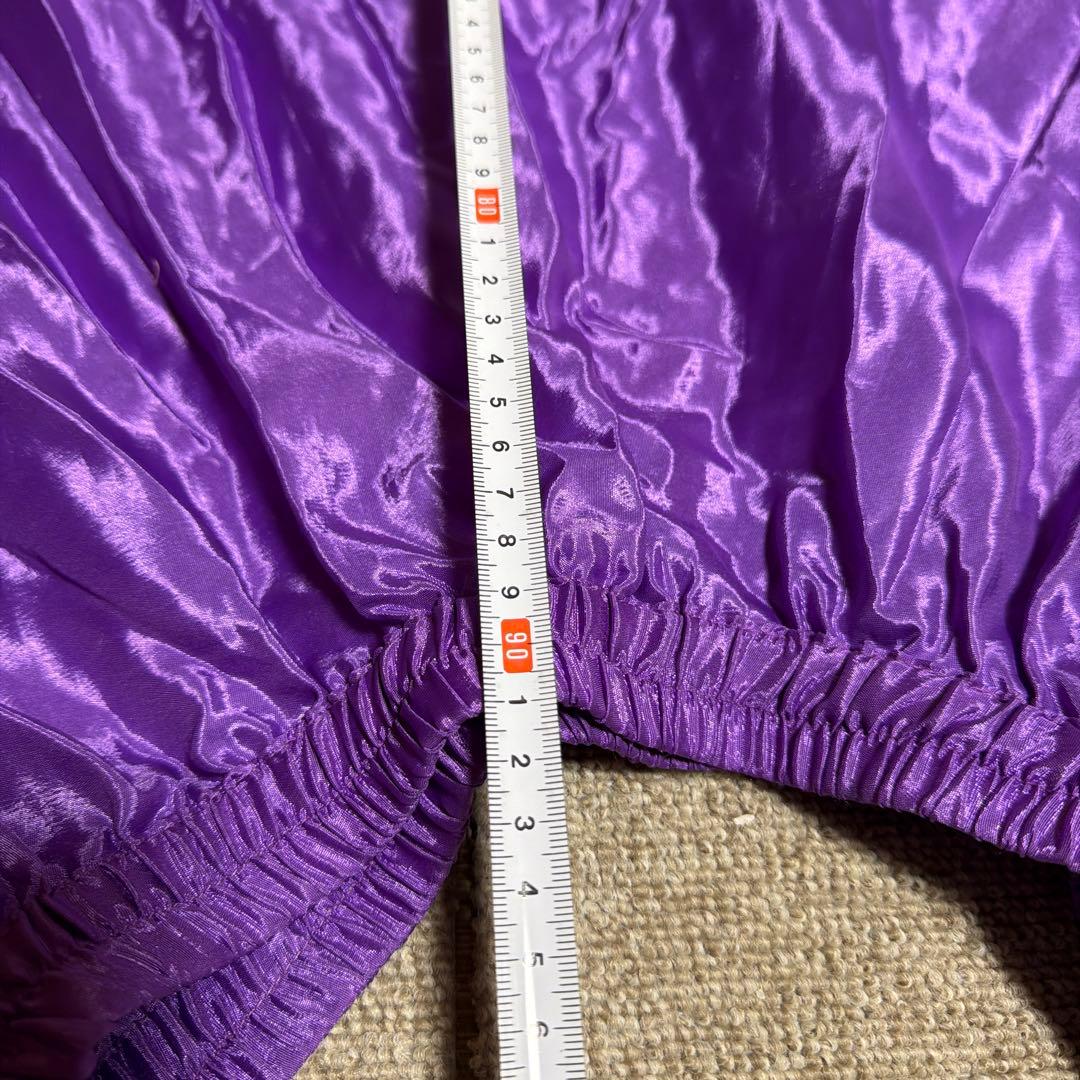 ベリーダンス用フリルスカート 紫と緑
