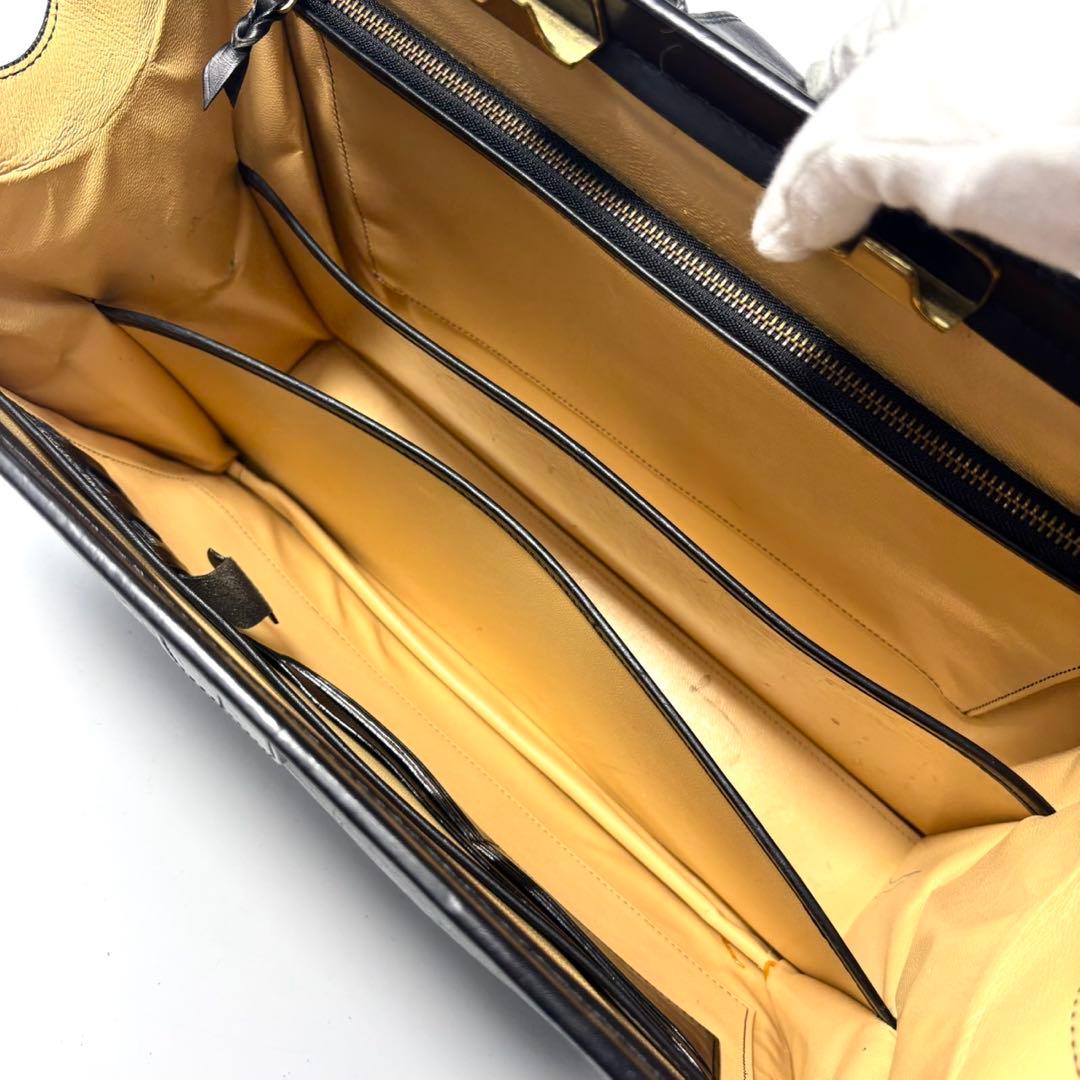 ✨希少美品✨ソメスサドル 大容量 ビジネスバッグ エグゼクティブダレスバッグ 黒