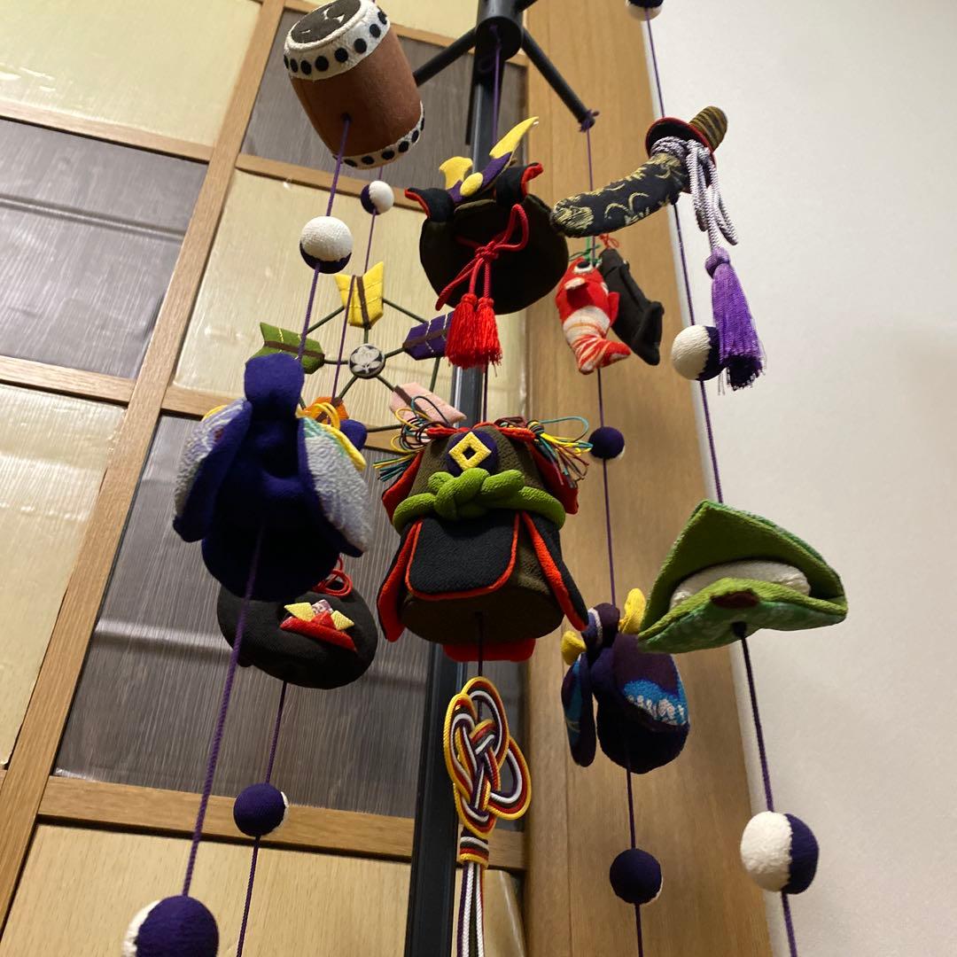 端午の節句 つまみ細工 吊るし飾り