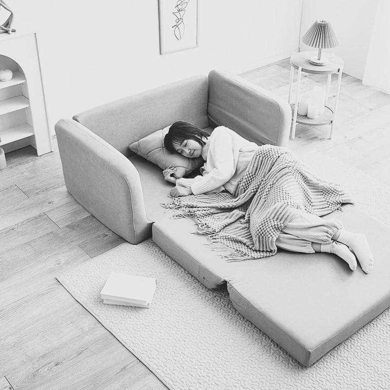 【新品】肘リクライニング　ソファベッド　幅110cm アウトレット