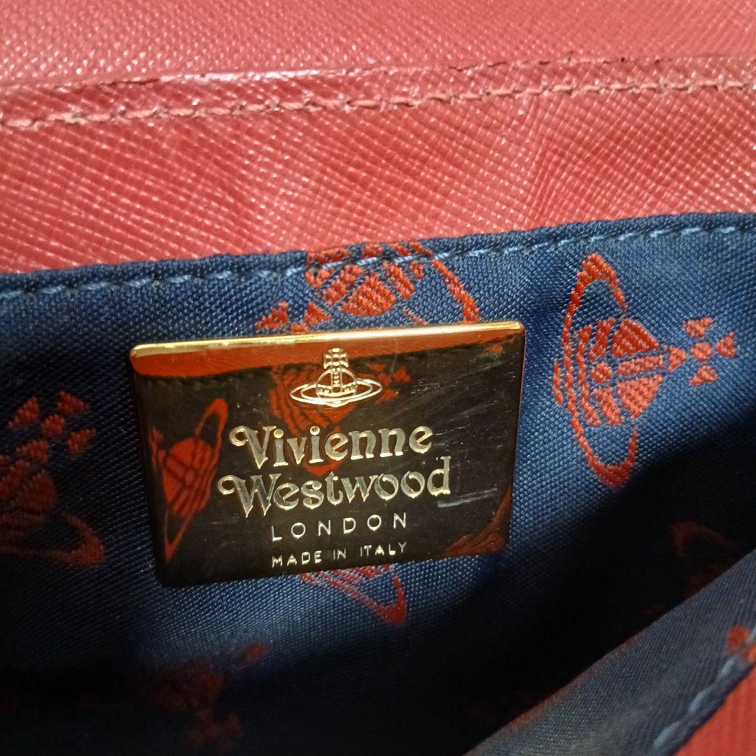 【Vivienne Westwood】オールレザー　ミニショルダーバッグ　レッド
