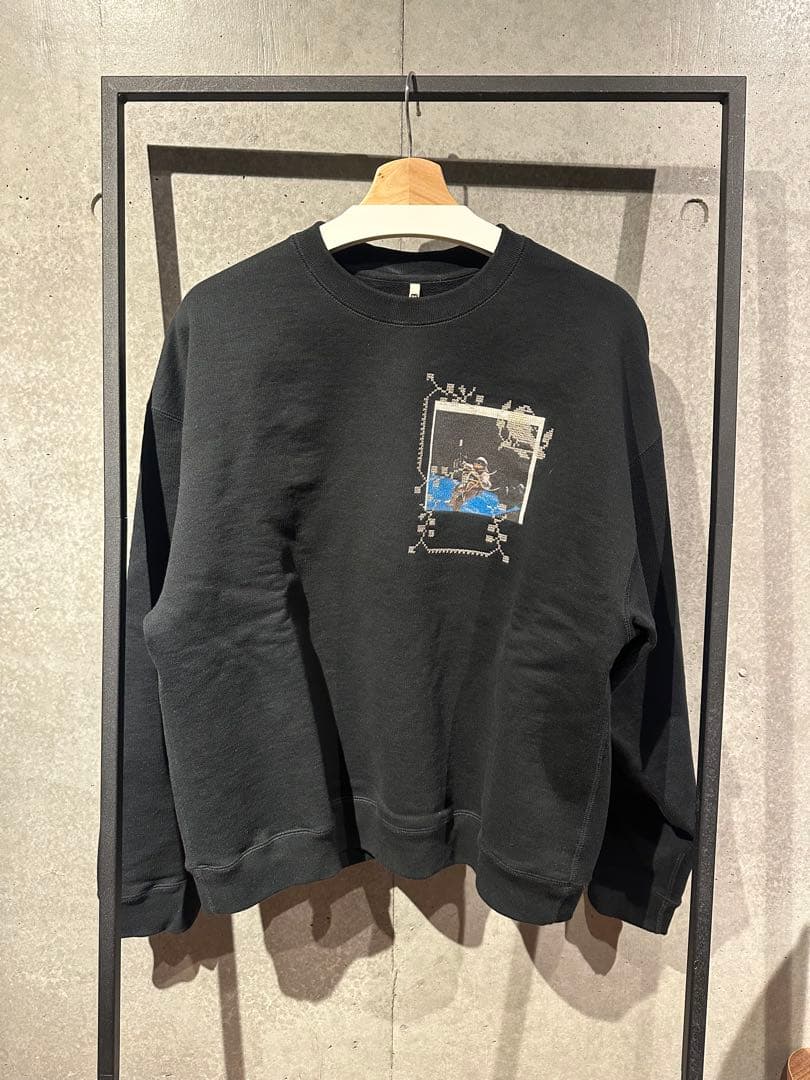 トップス KHOKI 25AW Embroidery & print sweat