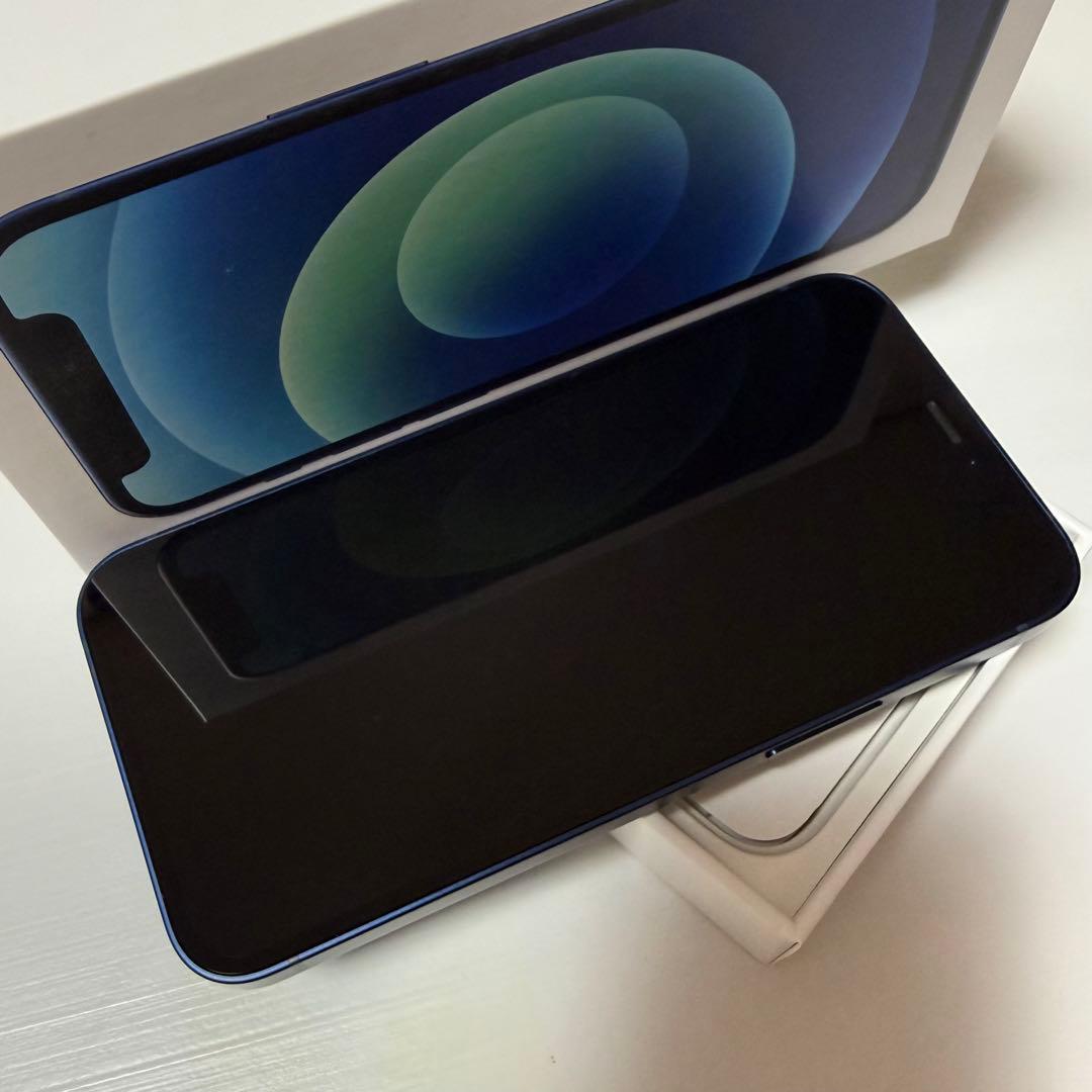 美品★64GB★ブルー/iphone12 mini★SIMフリー
