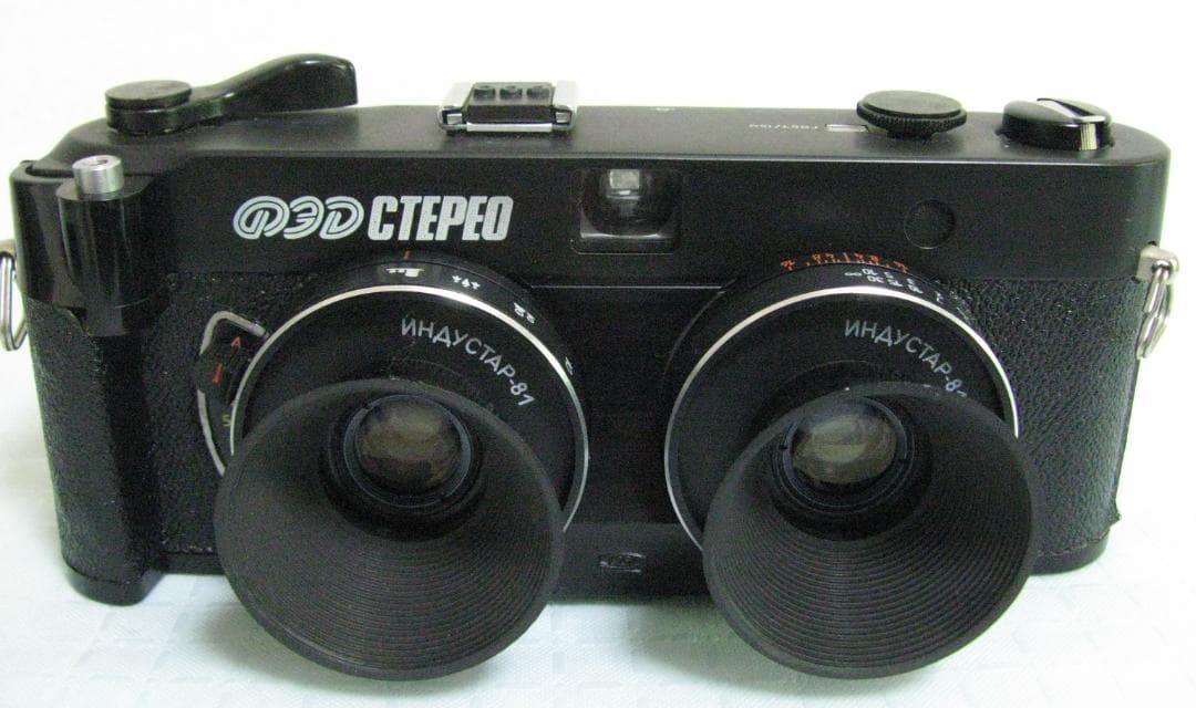 ★ロシアステレオカメラRussiaFEDCTEPEO FEDSTEREOフェド