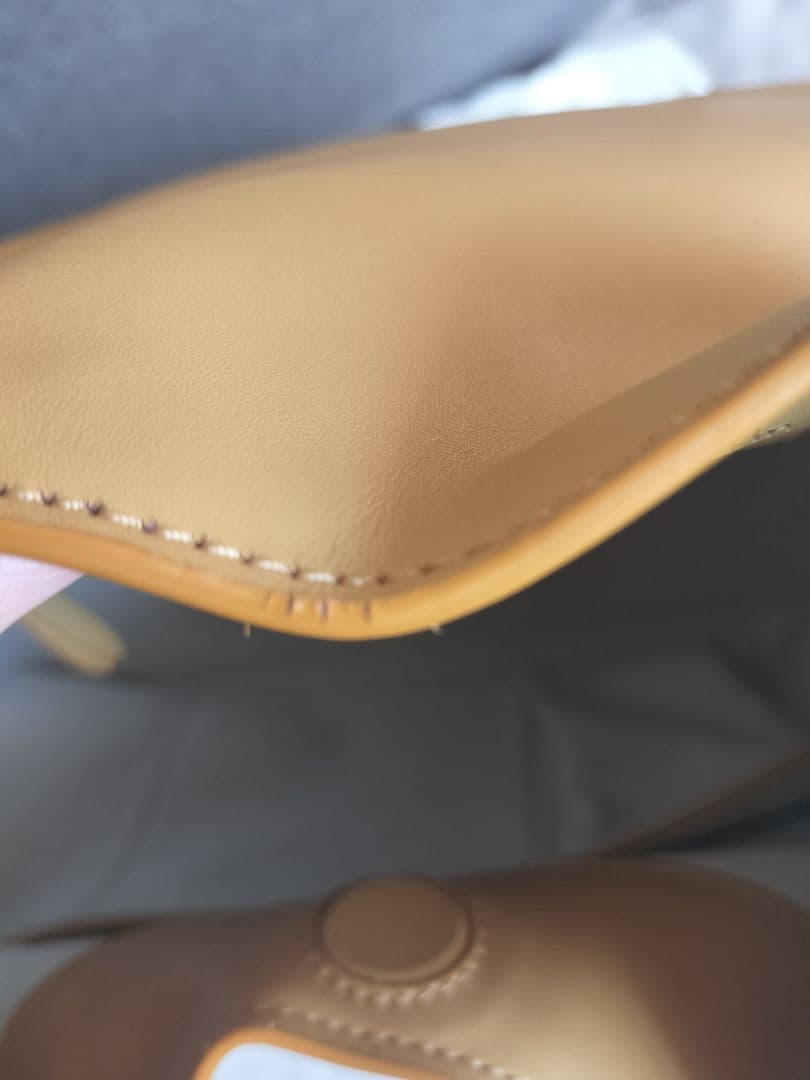 エレメeIlemeキャメル♡パイソン 2way バッグ