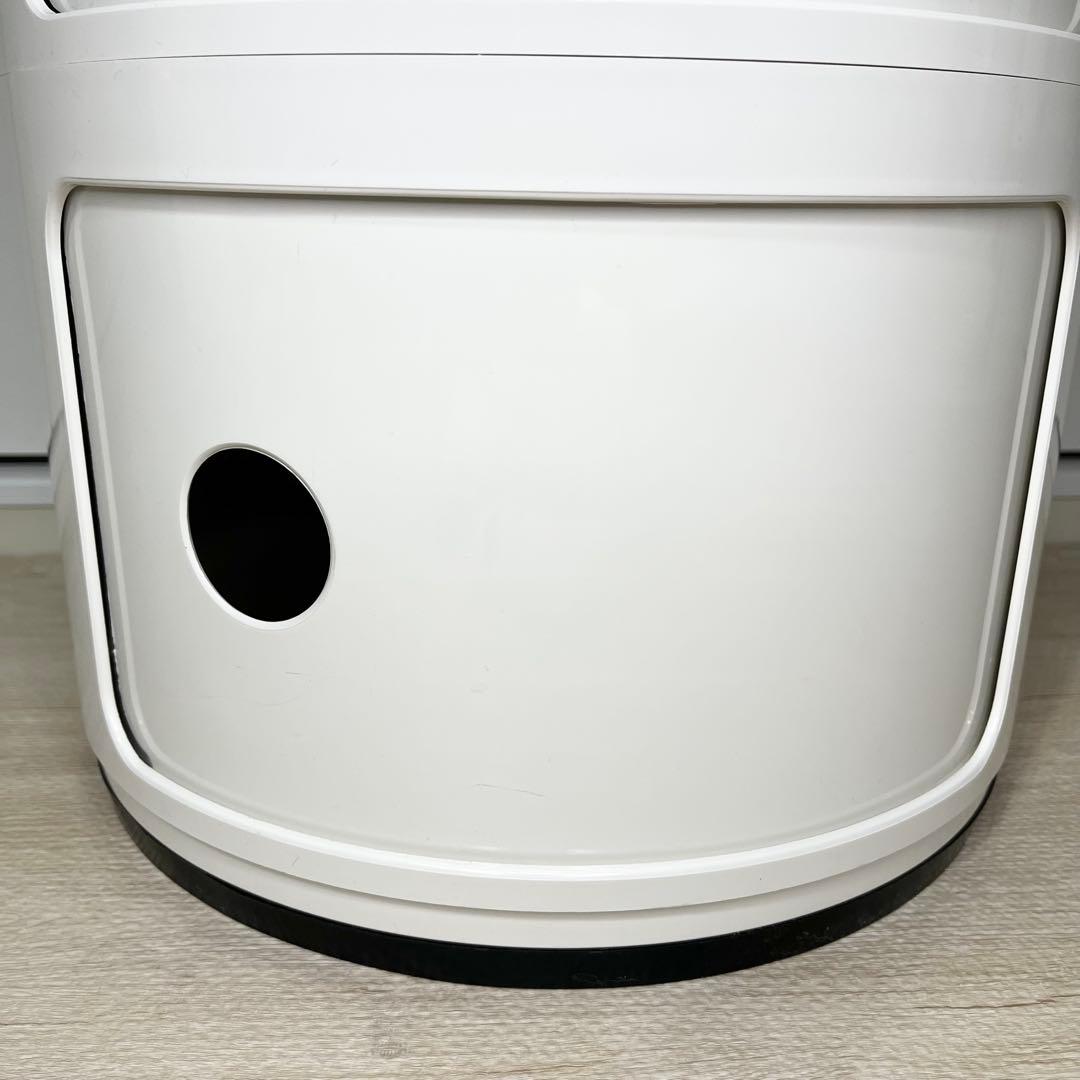 【正規品】美品 Kartell コンポニビリ ホワイト3段