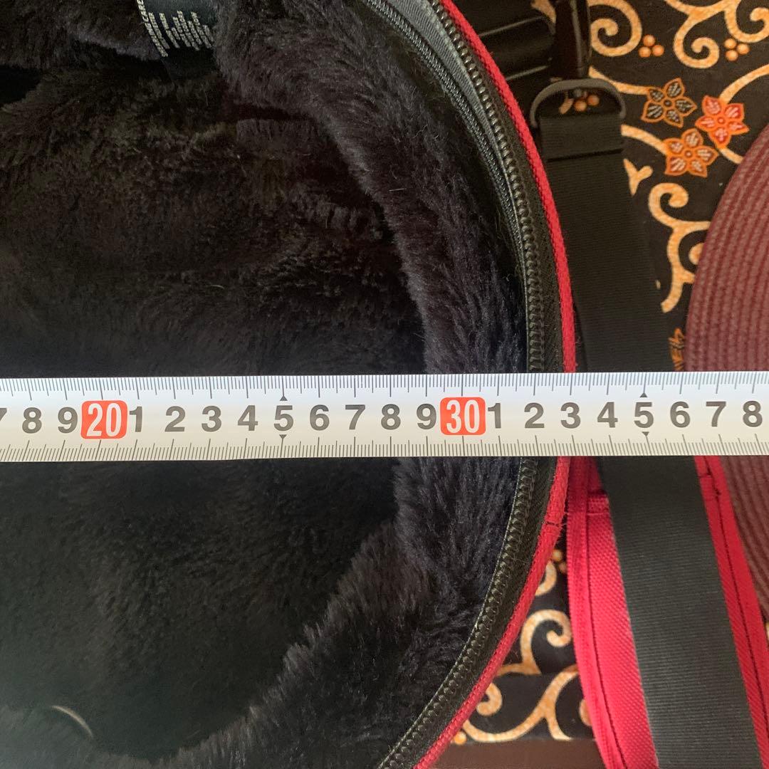 sleepypod 赤色 キャリーバッグ ・ウォーマー 付き　犬•猫用