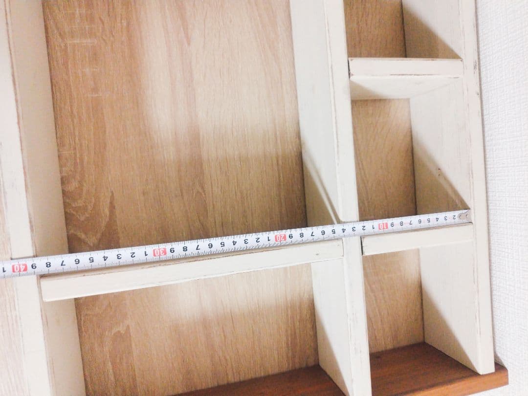 インテリア雑貨　木製　飾り棚　シェルフ