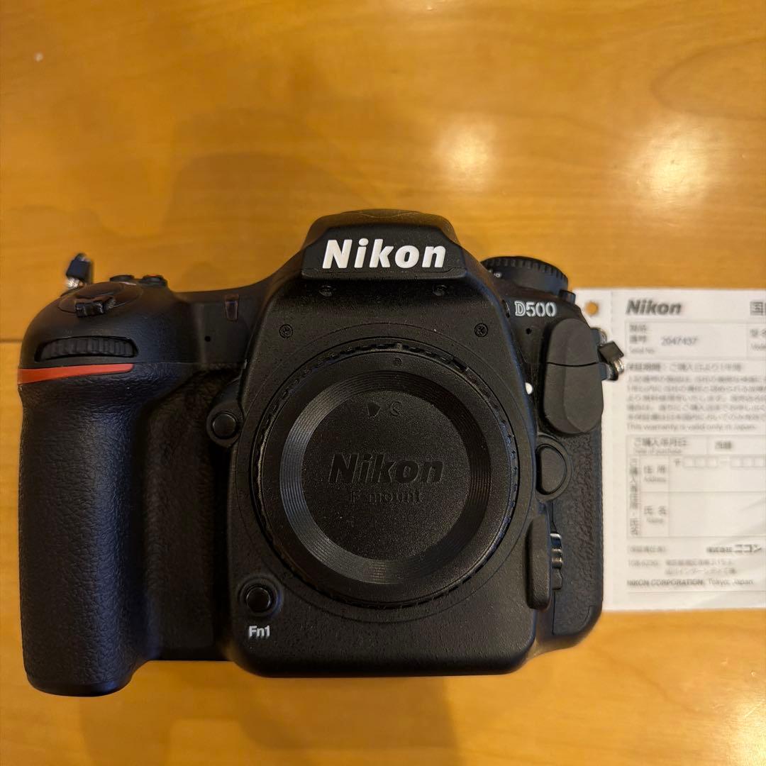 極美品　Nikon D500 BODY