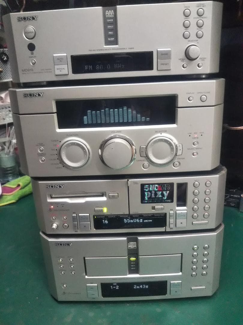 SONY TA-MS919 整備済　アンプ単体　DHC-MS919の単品