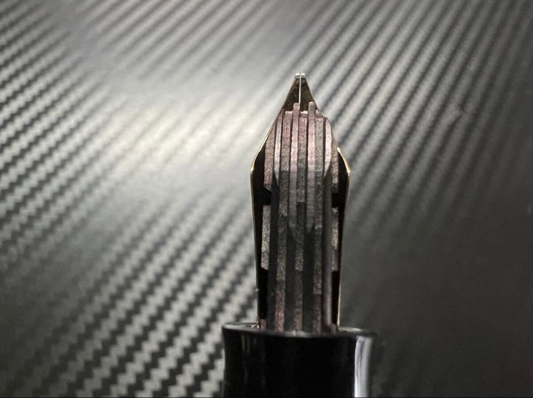 極美品 ペリカン 400NN M&K 緑縞 M 中字 万年筆