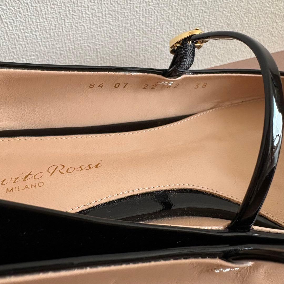 靴 Gianvito Rossi RIBBON JANE BLACK 38