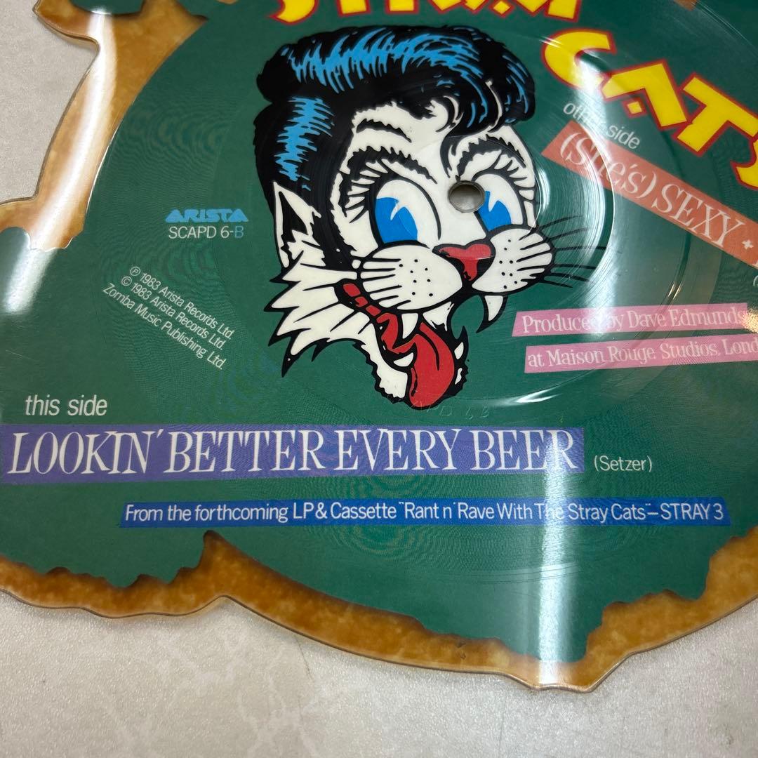 1983年STRAY.CATSピクチャーレコード 超珍しいレコードはまだ聴けます