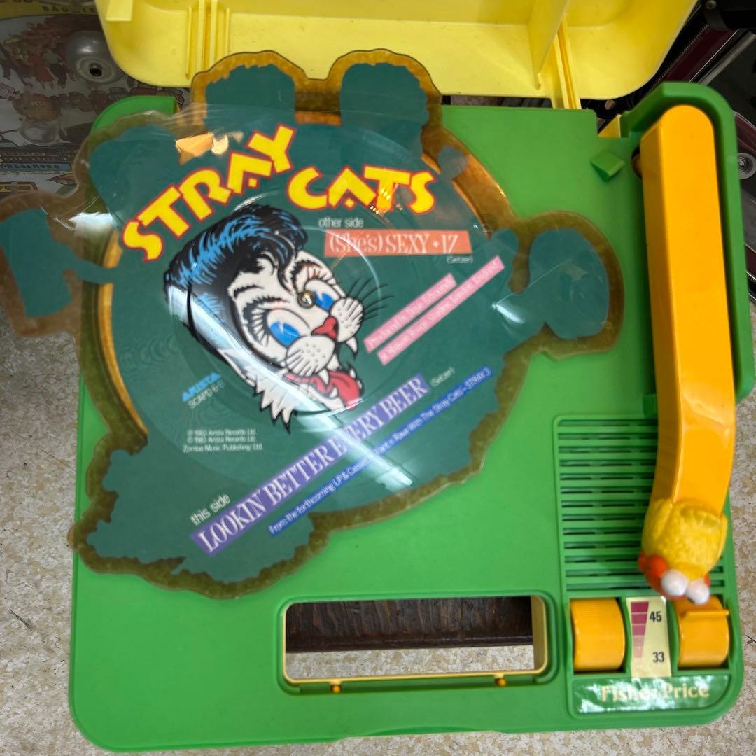 1983年STRAY.CATSピクチャーレコード 超珍しいレコードはまだ聴けます