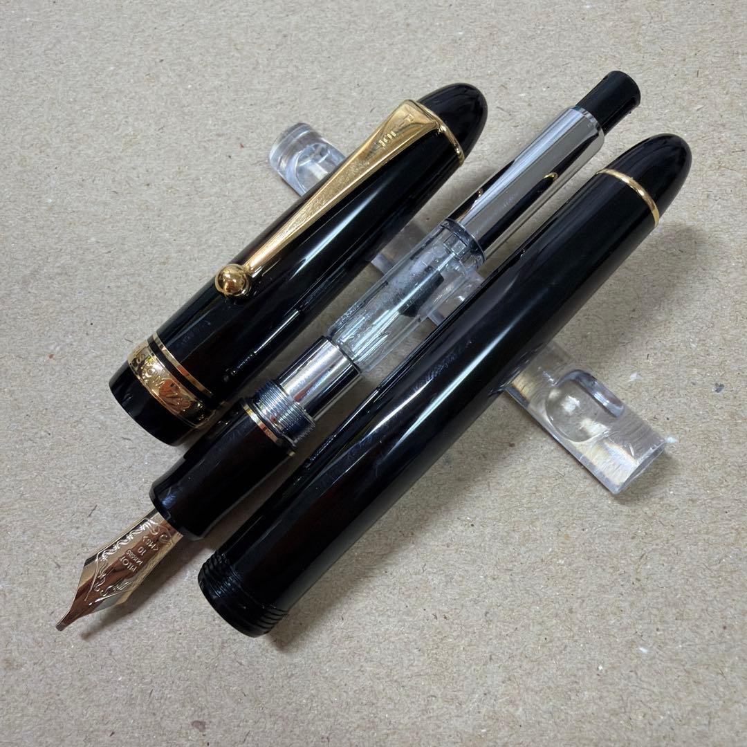 PILOT パイロット Custom カスタム 742 万年筆 ミュージック 黒