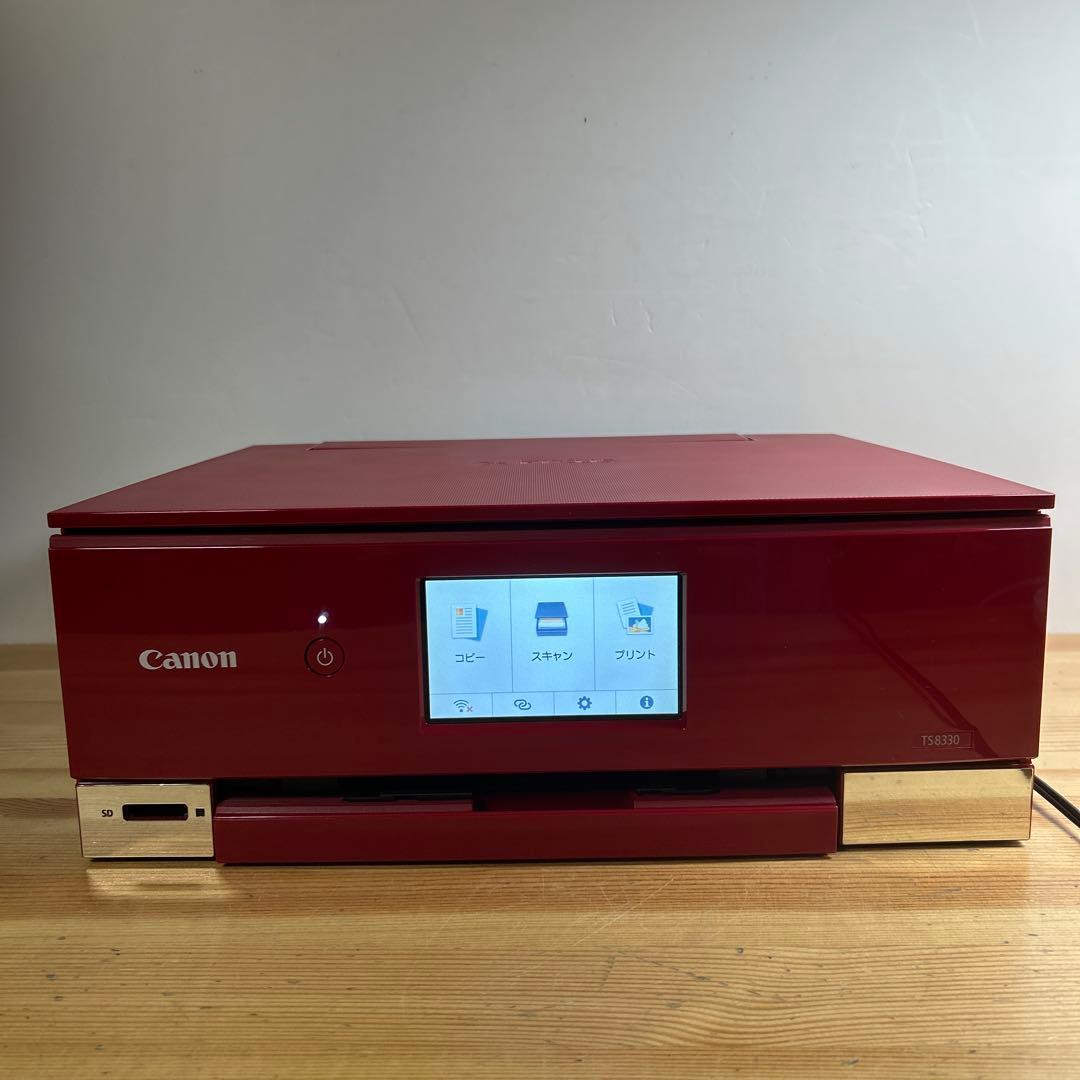 ★動作品！ Canon PIXUS TS8330RD A4インクジェット複合機