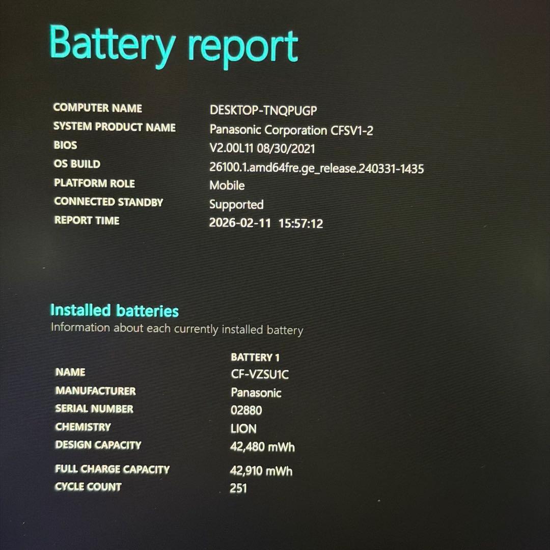 93.レッツノートCF-SV1 /16G/SSD512GB/Office2024