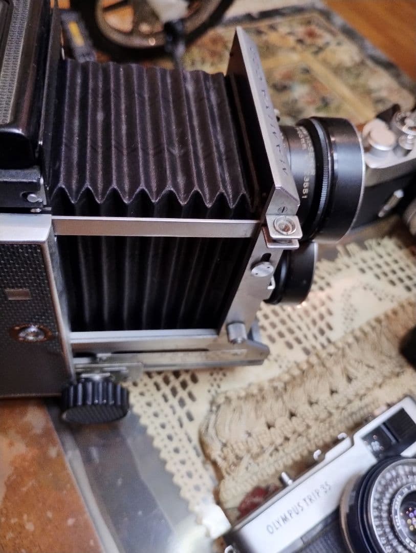 アンティークカメラ MAMIYA C22 中判カメラ ダブルレンズ