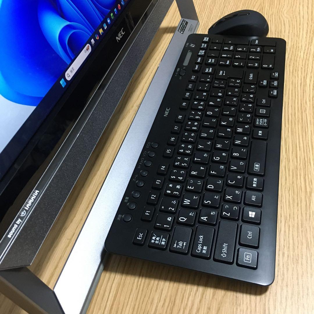 NEC VALUESTAR Win11 地デジ 8Gメモリ SSD 21.5'
