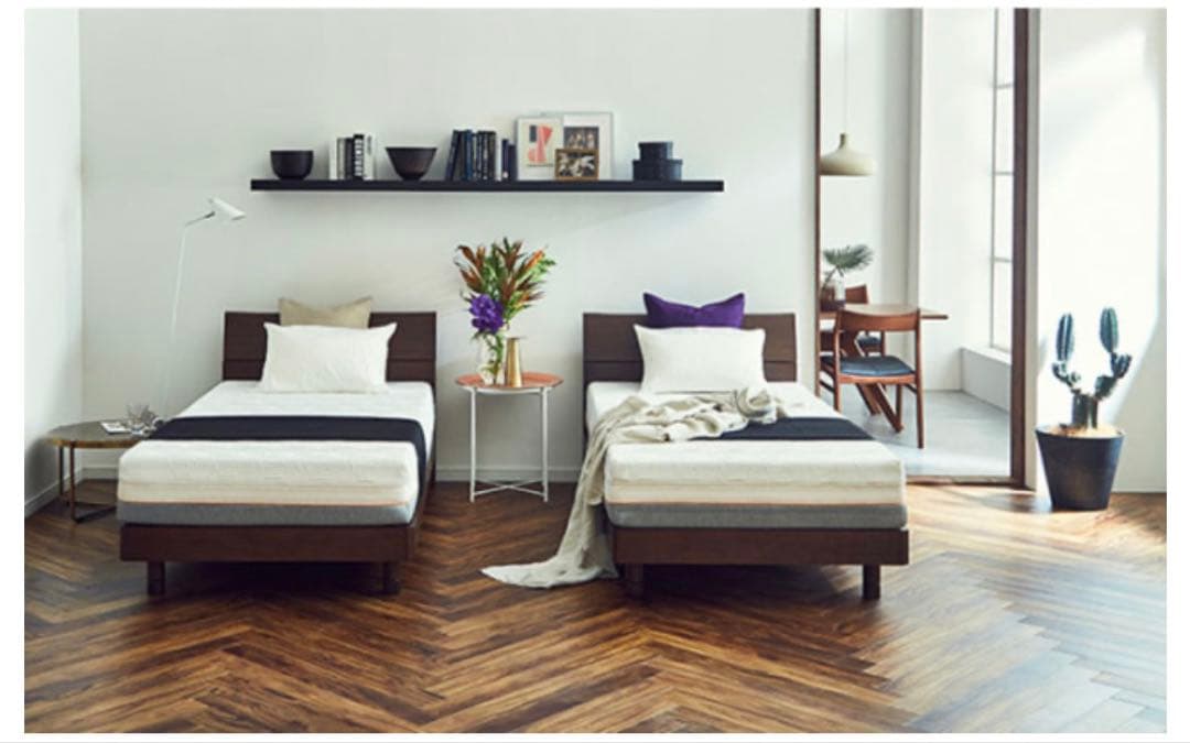 GELTEX® Quantum Touch 240 ダブル　ベッドフレーム付き