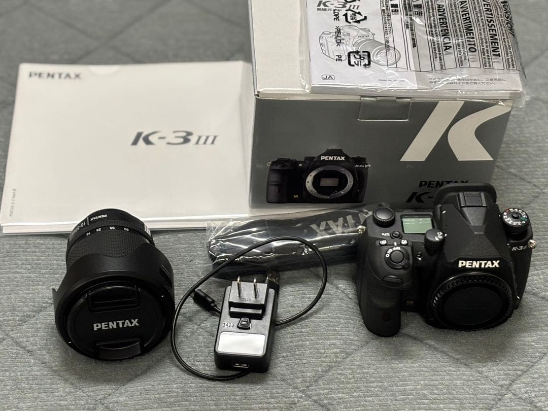 【1000ショット未満】PENTAX K-3 Mark III レンズセット