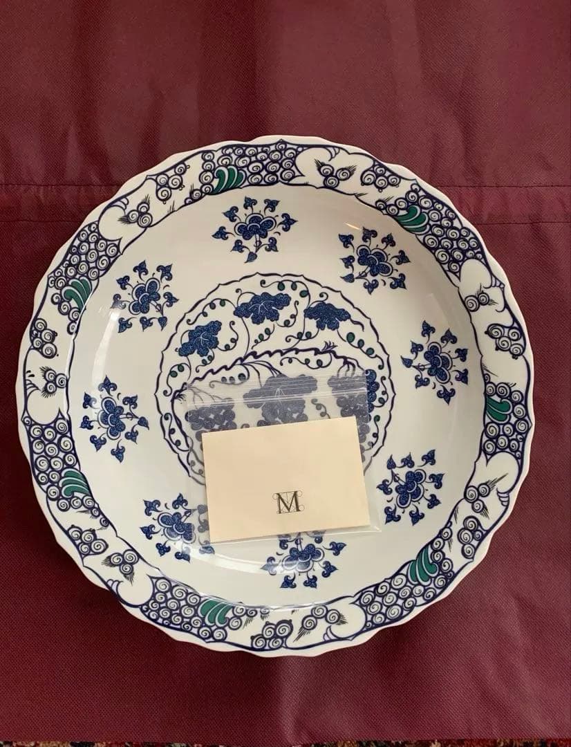 メトロポリタン美術館　直径36cm 飾り皿　大皿 トルコ製　MMA