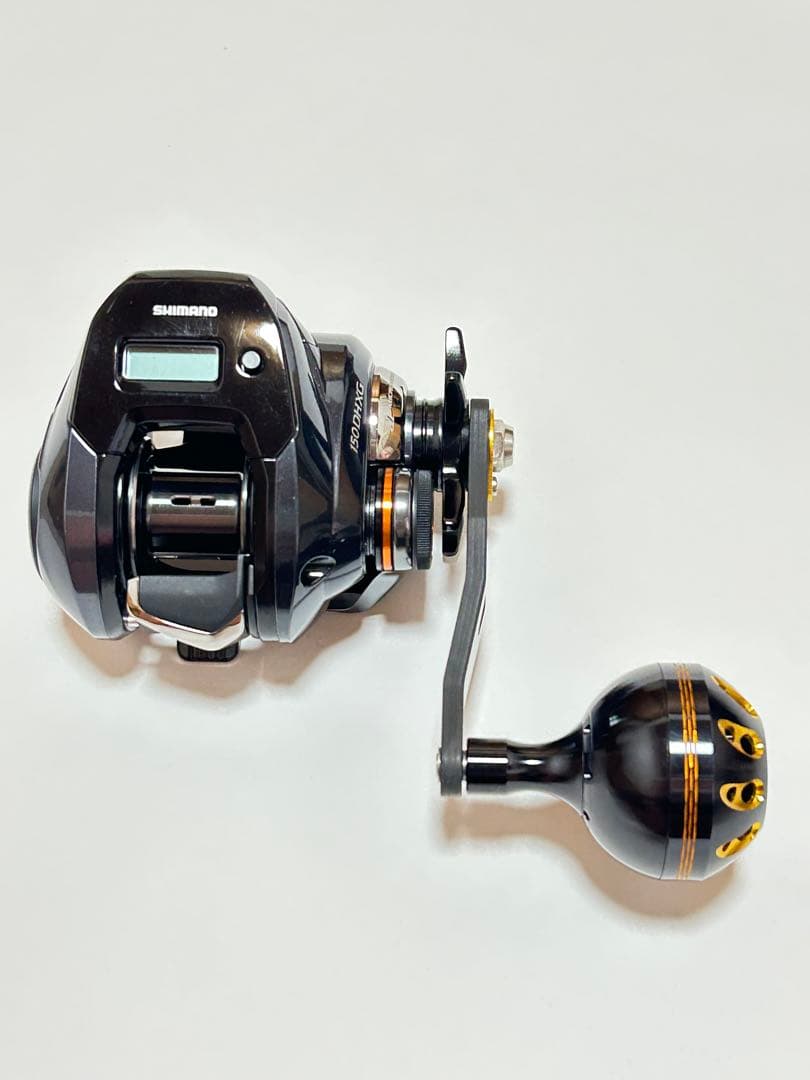 シマノ バルケッタプレミアム 150DHXG ゴメクサス75mmパワーハンドル