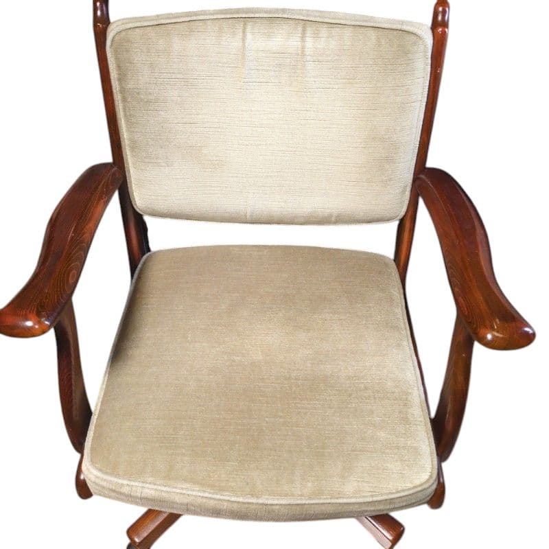 カリモク　コロニアル　karimoku　デスクチェア　イス　キャスター　回転式