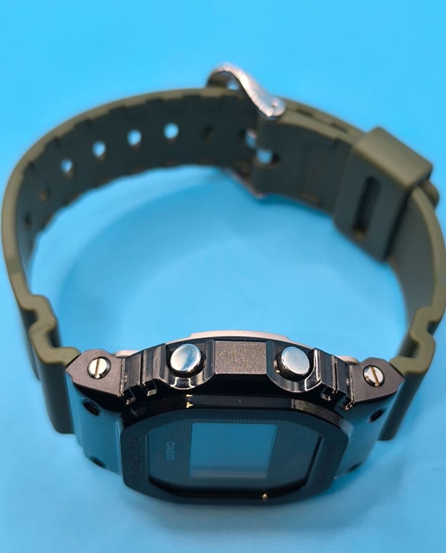 【極美品】G-SHOCK GM-5600B-3JF 迷彩グリーン電池新品