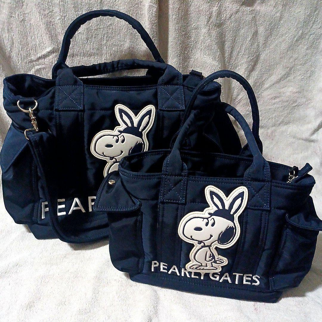 【美品】パーリーゲイツ　スヌーピー　カートバッグ