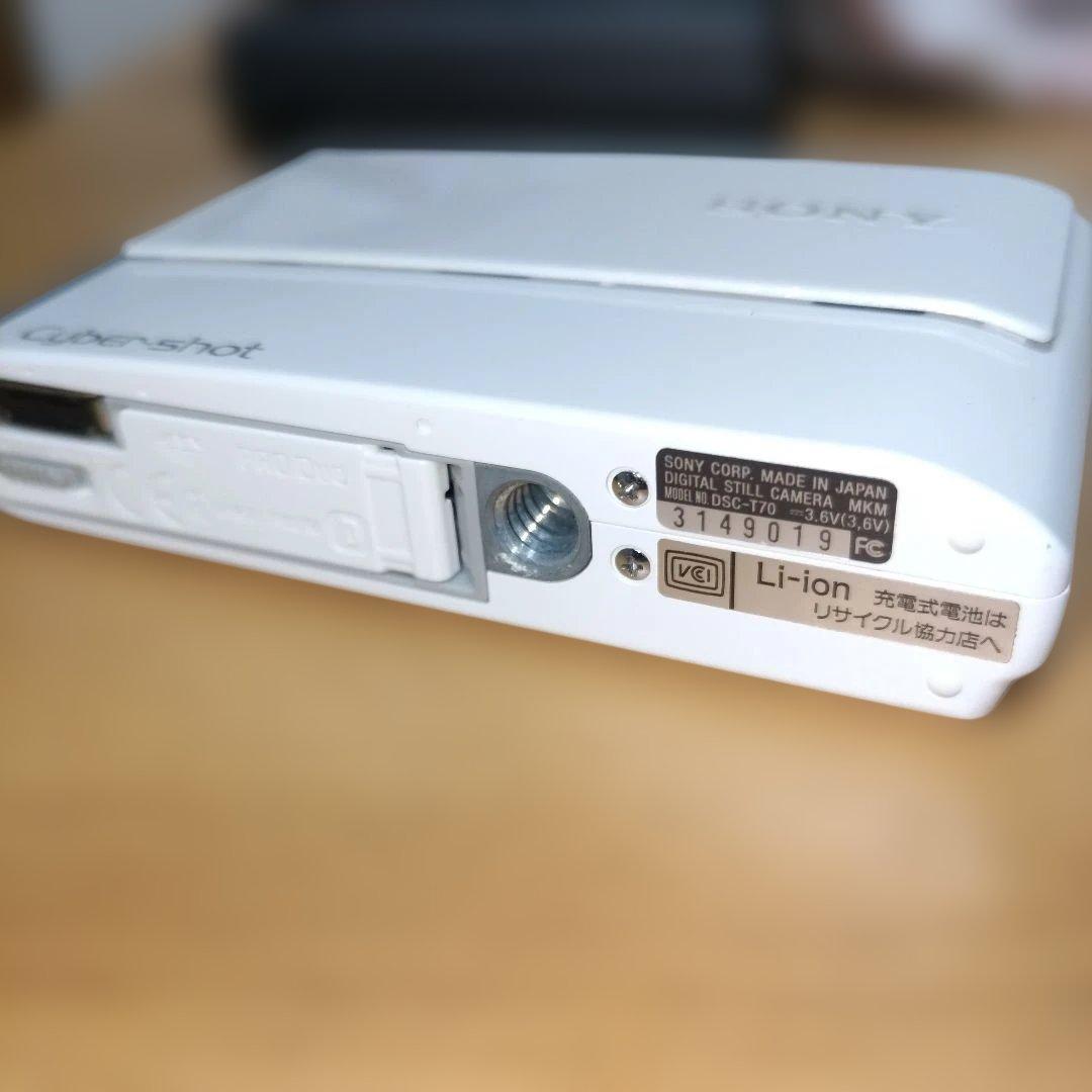 SONY DSC-T70 サイバーショット デジカメ SDカード付