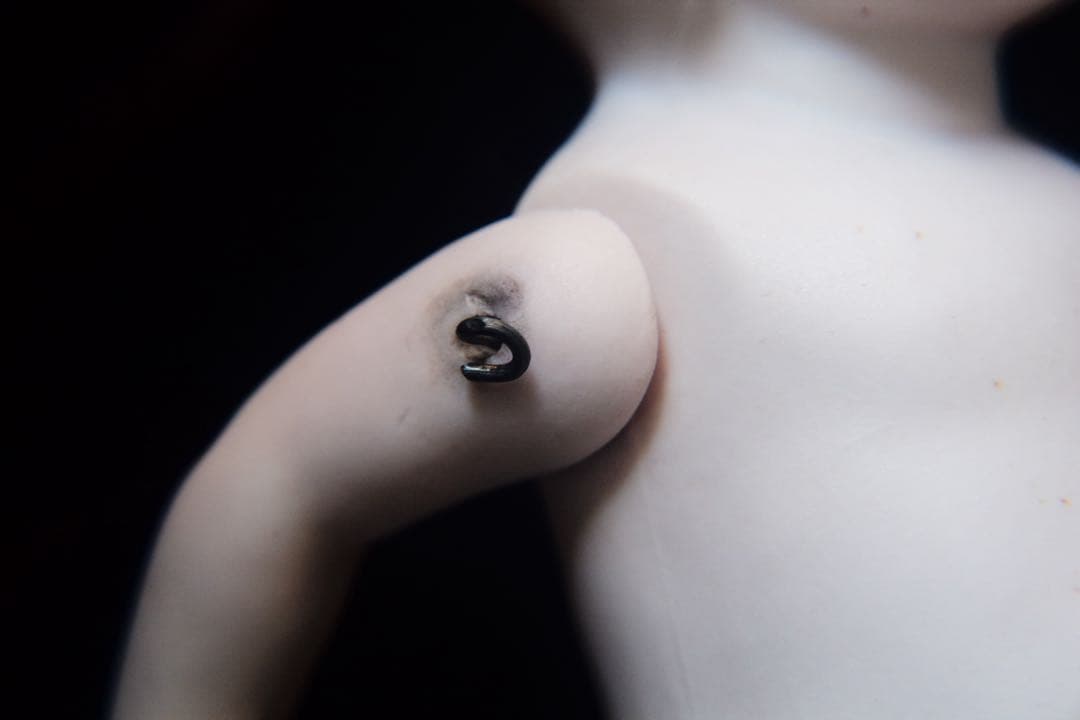 オールビスク ビスクドール ミニョネット アンティーク hertwig