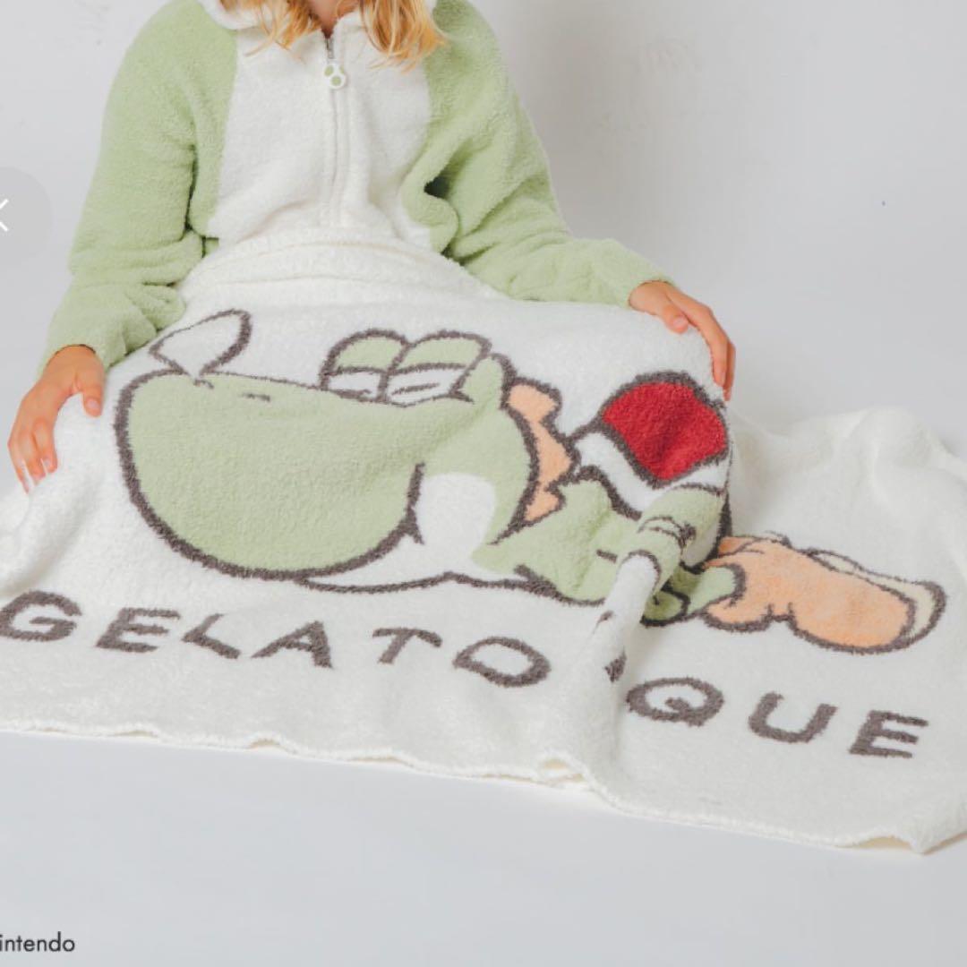 【新品未開封品】ジェラピケ ヨッシー ブランケット GELATO PIQUE